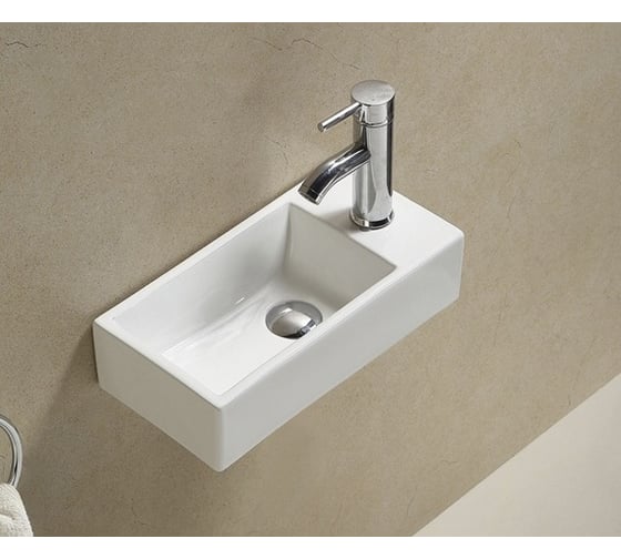 Изображение товара Раковина Gid N9270L подвесная белая 40.5x20.5x10.5 61127L