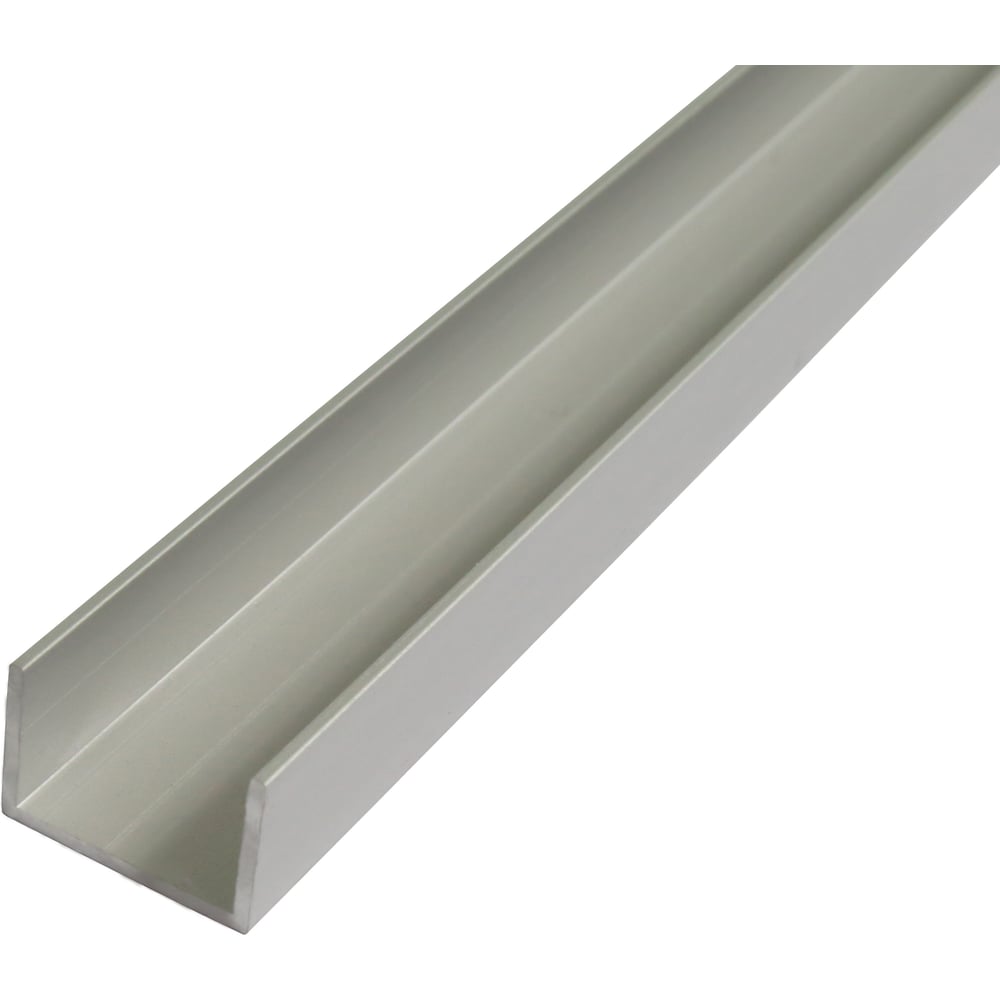 Изображение товара Алюминиевый швеллер ПилотПро 10x10x10x1,2 (2,0м) серебро