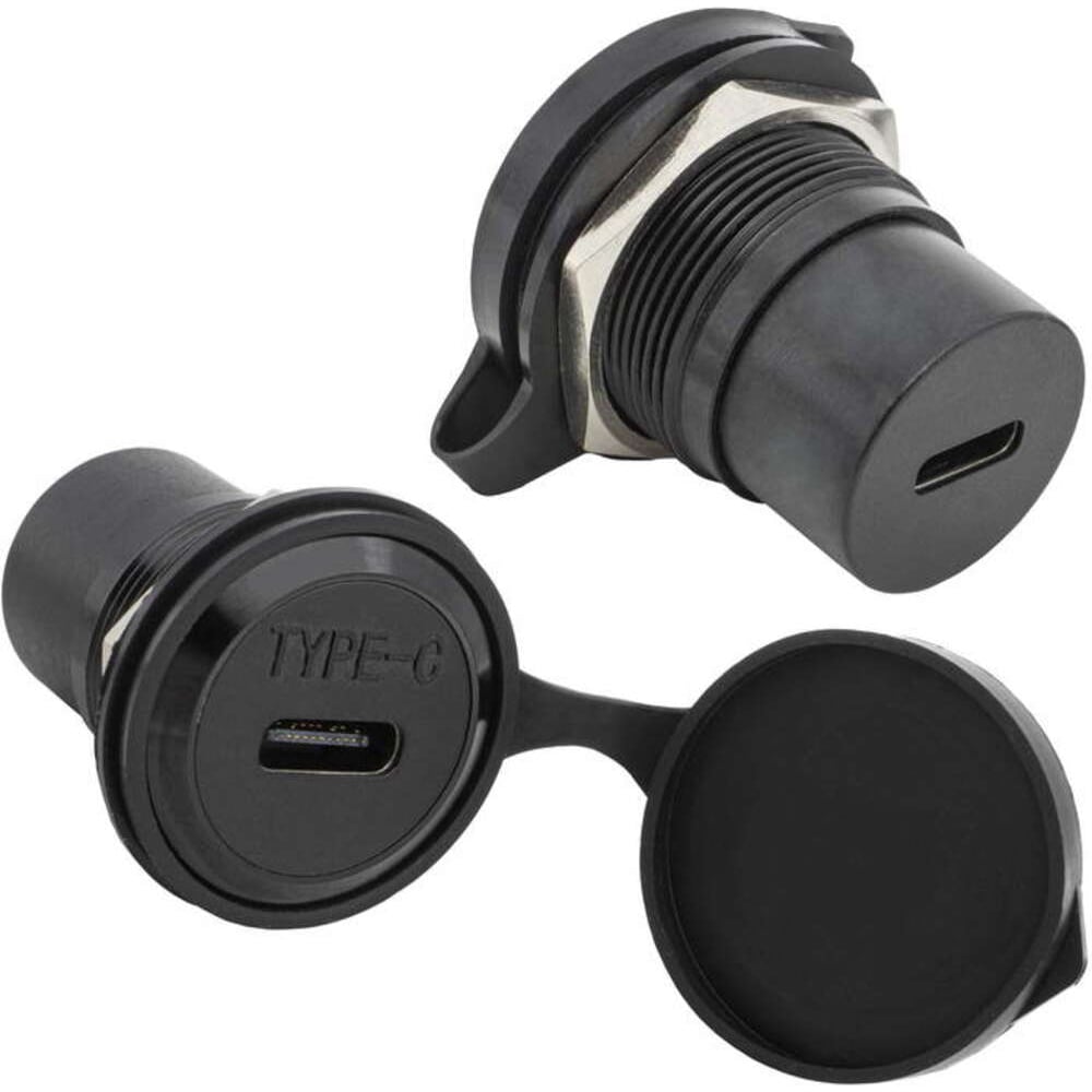 Изображение товара Переходник USB Type-C RUICHI F-F PN cap 124493 компактный и универсальный