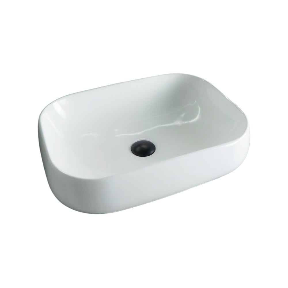 Изображение товара Раковина Gid N9243 накладная белая 56x42x14 высокая качество