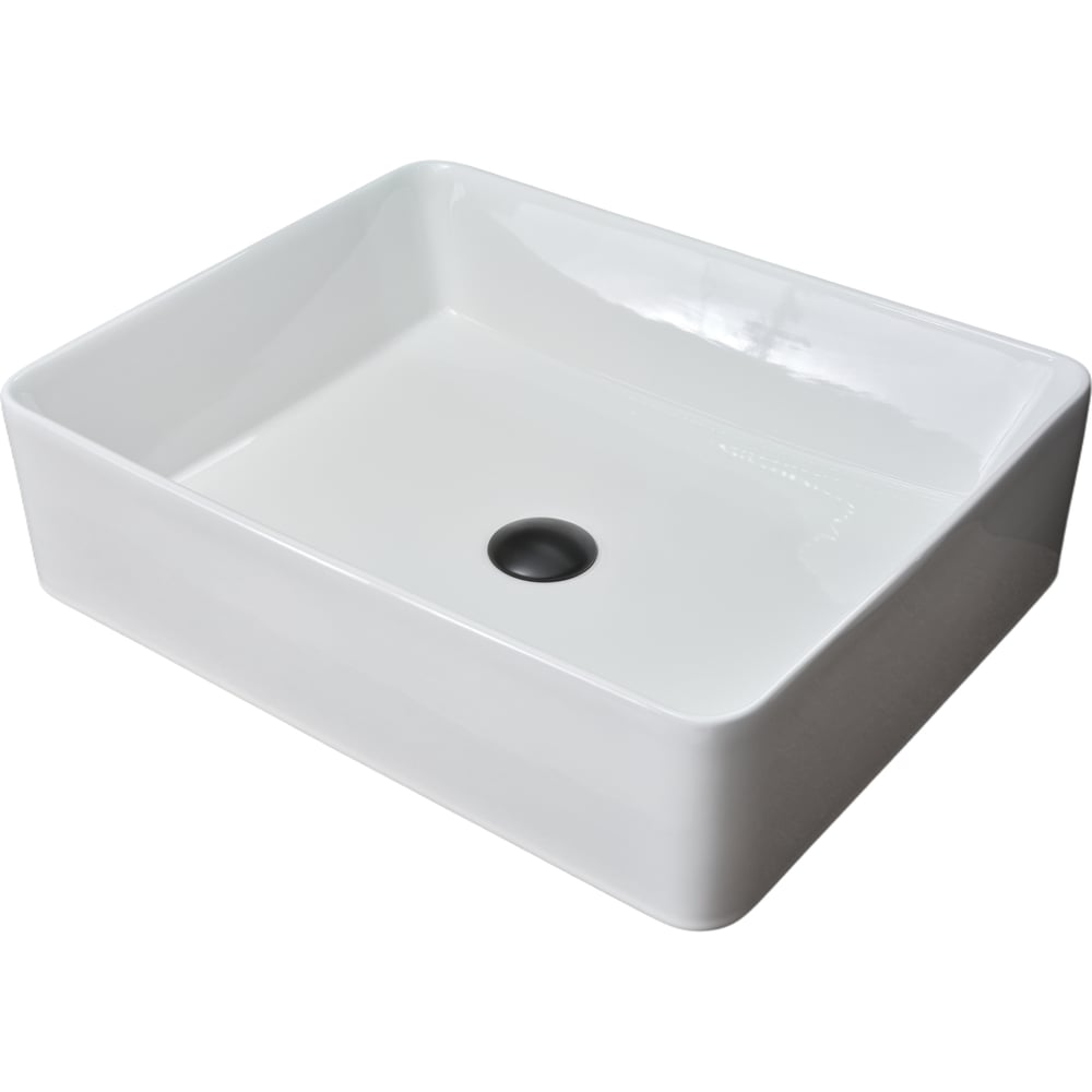 Изображение товара Раковина накладная Gid N9104 белая 52x41x13.5 см