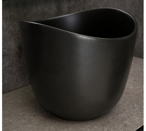 Изображение товара Раковина Gid N9303bg накладная черная графит 36x36x32 53378