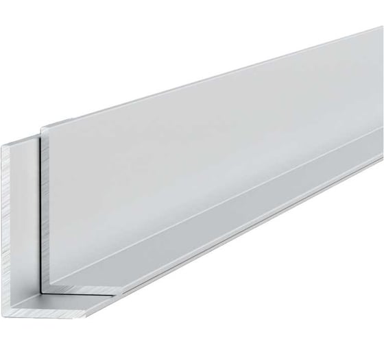 Изображение товара Уголок алюминиевый Диал 3000 х 40 x 100 x 3 мм, 2 штуки в комплекте 4687207111584