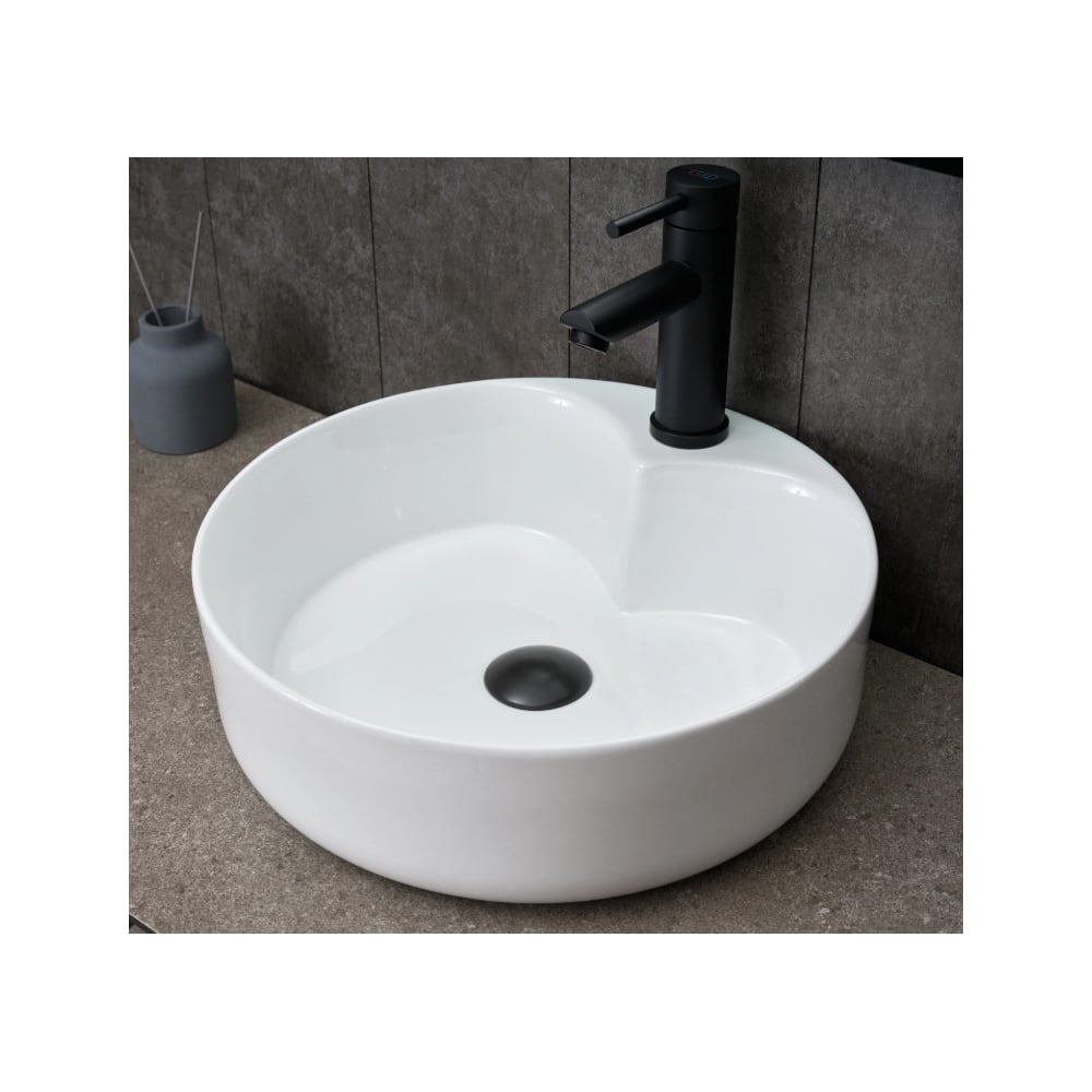 Изображение товара Раковина накладная Gid N9013 белая 40x40x13 см