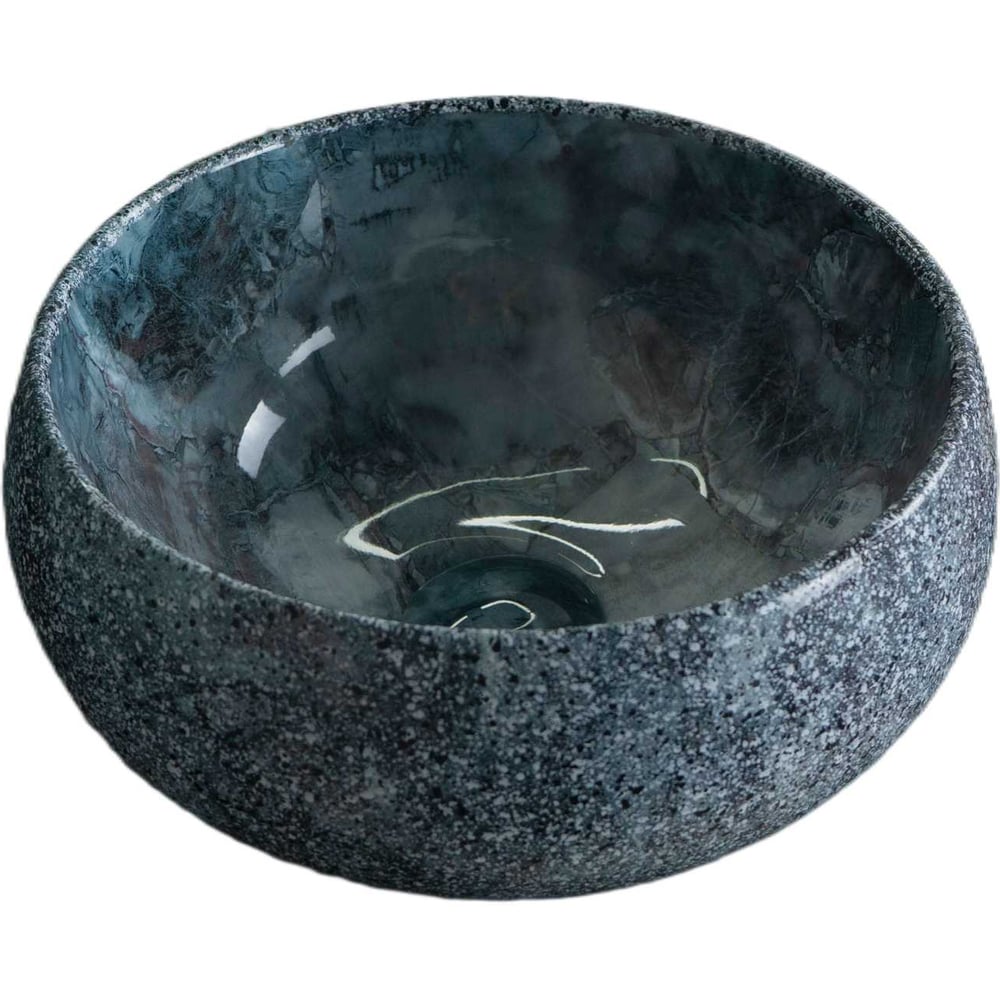 Изображение товара Раковина накладная Gid Mnc481 под камень глянцевая 32x32x15.5