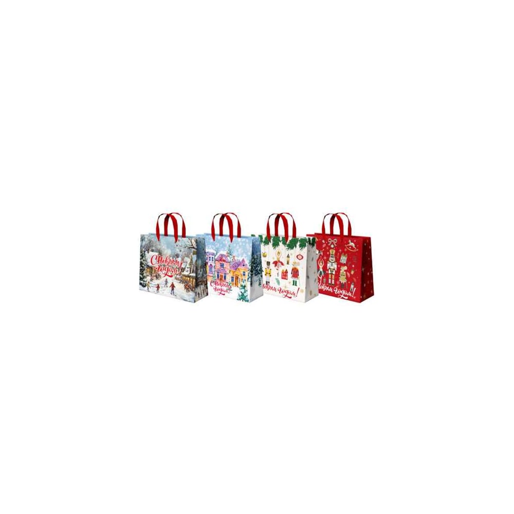 Изображение товара Подарочный набор 4 шт Золотая сказка Winter Wonderland 26х32х13 см