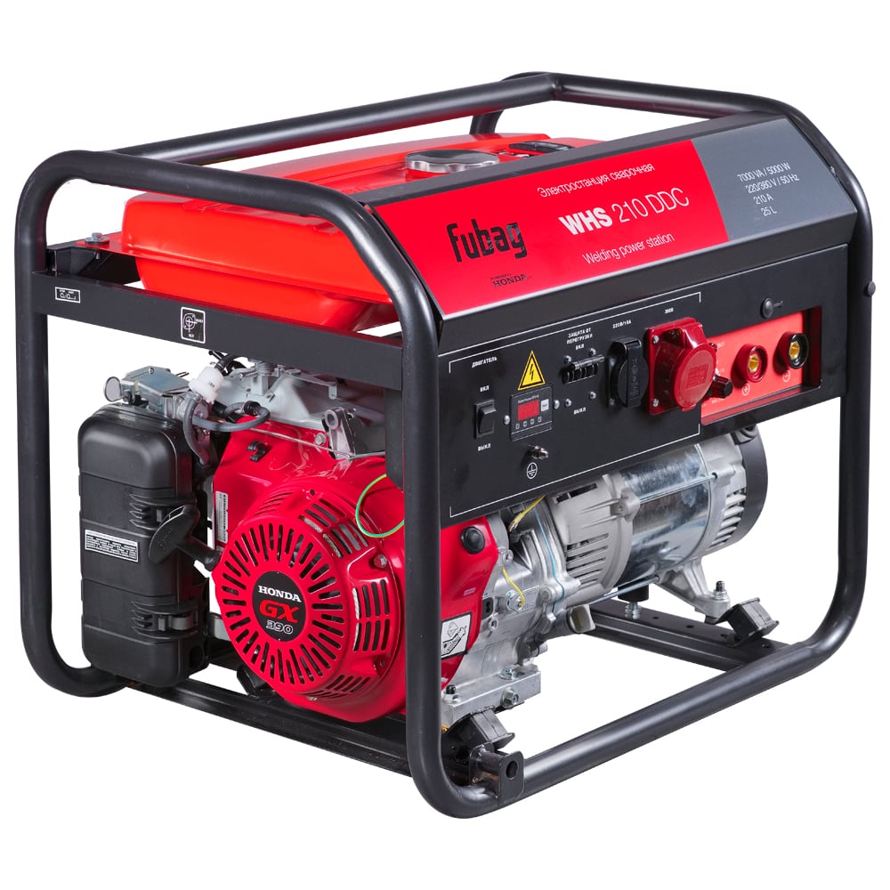 Изображение товара Электростанция сварочная FUBAG WHS 210 DDC Honda 380-220В бензиновая 646246