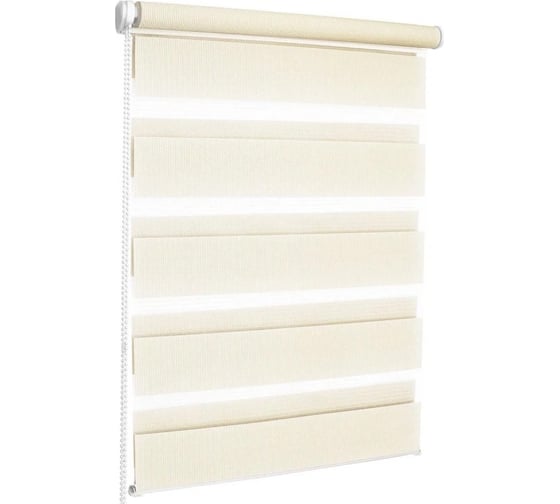 Изображение товара Штора Эскар Миниролло День-Ночь молочный, 90х170 см 400503090