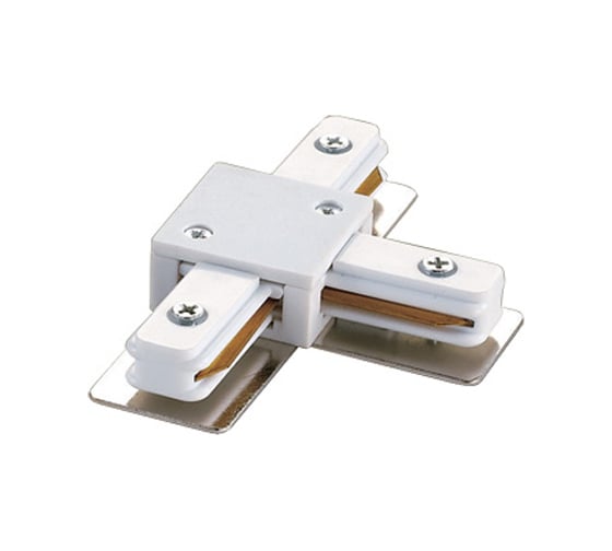 Изображение товара Соединитель для однофазных шинопроводов Volpe Т-образный K31 WHITE 1 POLYBAG UBX-Q121 10578