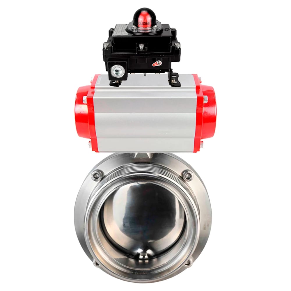 Изображение товара Затвор дисковый DN.ru 304-304-EPDM-2W-T-H Ду65 Ру10 нержавеющая сталь Изображение товара Затвор дисковый DN.ru 304-304-EPDM-2W-T-H Ду65 Ру10 нержавеющая сталь