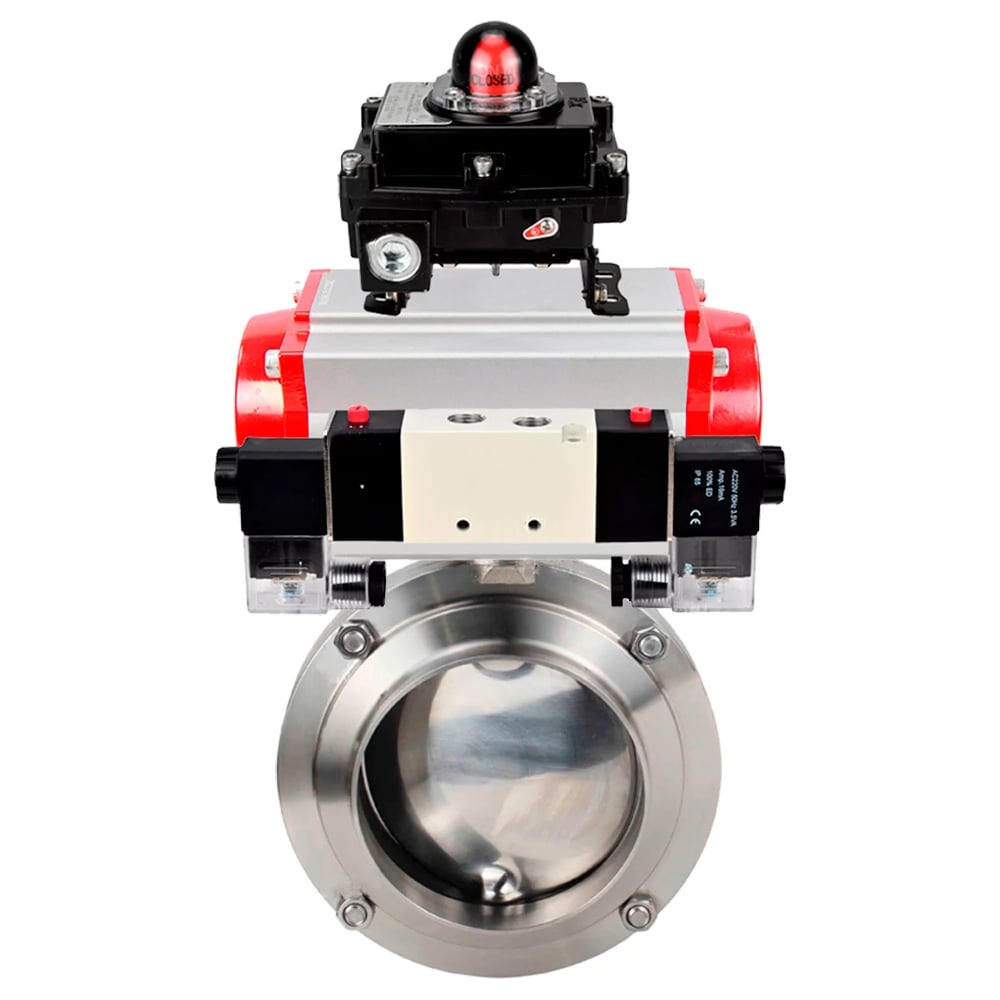 Изображение товара Затвор 304-304-Sil Ду25 Ру10 под приварку из нержавеющей стали DN.ru D050-78944