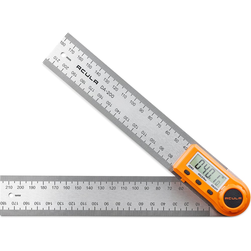 Изображение товара Электронный угломер ACULA травленная шкала 200мм DA 200 LA00136