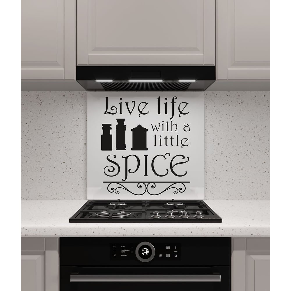 Изображение товара Защитный экран Normand 600х500х4 мм из закаленного стекла с фотопечатью