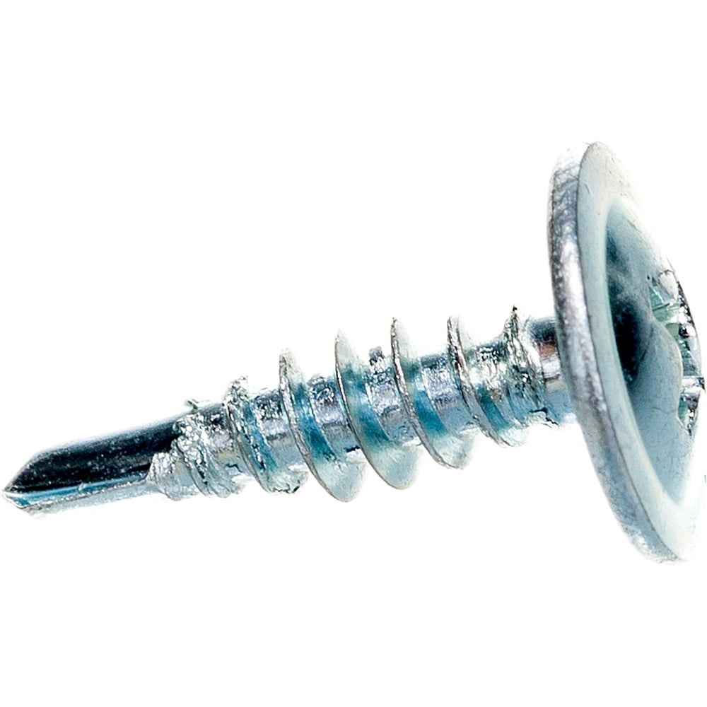 Изображение товара Саморез по металлу 4,2x16 полусфера цинк 200 шт Gigant G-124102