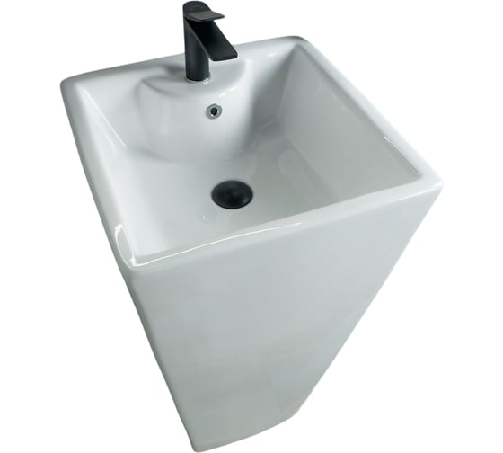 Изображение товара Раковина GID Nb145 напольная белая 46.5x46.5x81 81103