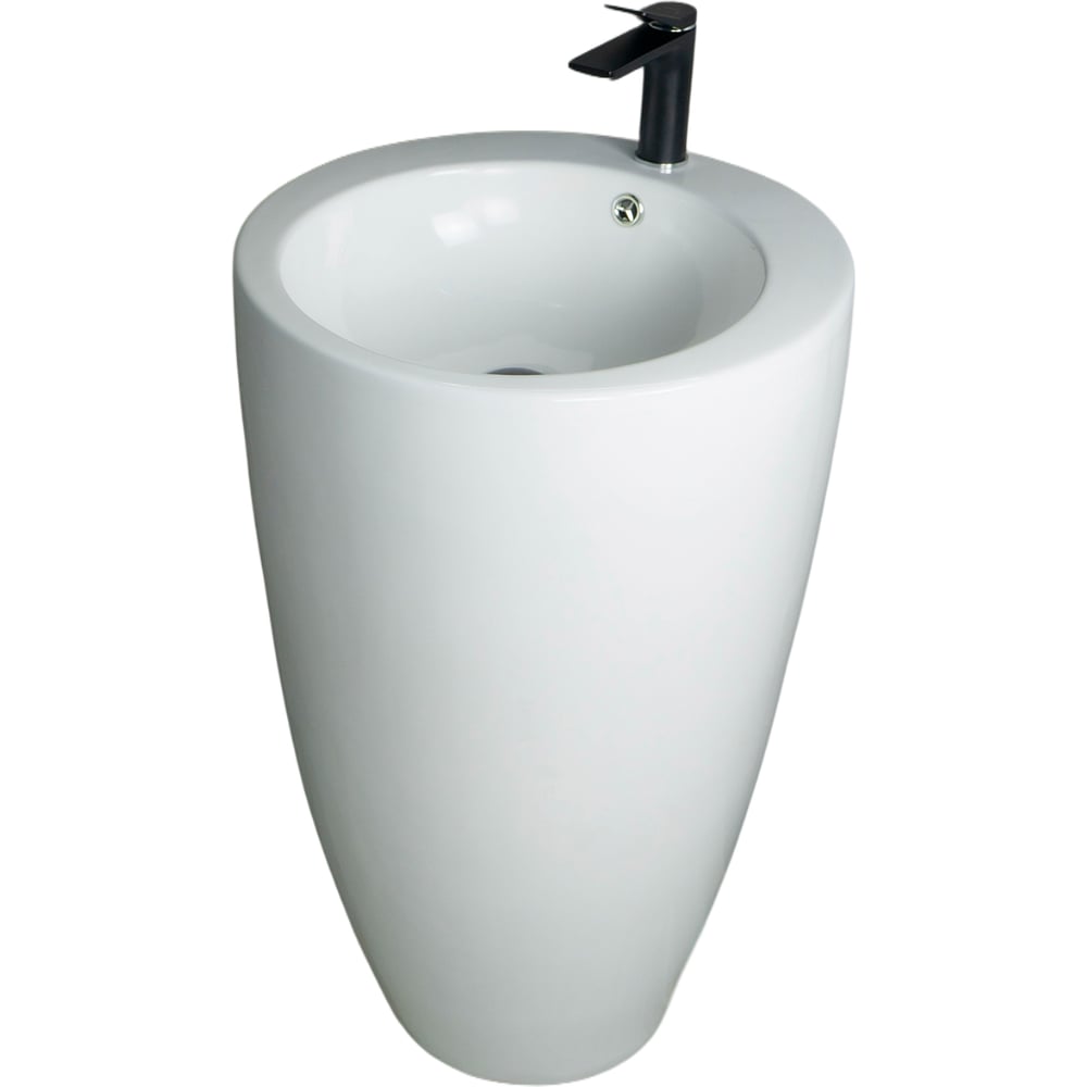 Изображение товара Раковина GID Nb133 белая напольная 49x49x82 см