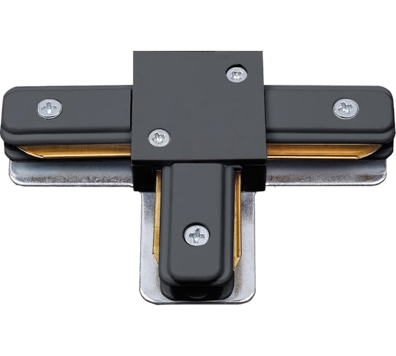 Изображение товара Соединитель для шинопроводов Volpe Т-образный, однофазный G31 BLACK 1 POLYBAG UBX-Q122 UL-00006053