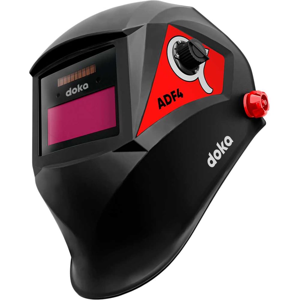 Изображение товара Маска сварочная doka Хамелеон 90x35 мм, DIN 4/9-13, 1/1/1/2 Alpha ADF4