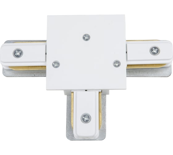 Изображение товара Соединитель для шинопроводов Volpe Т-образный, однофазный R31 WHITE 1 POLYBAG UBX-Q123 UL-00007382