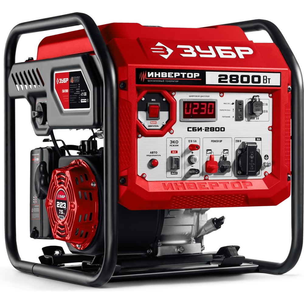 Изображение товара Инверторный генератор ЗУБР 2800Вт СБИ-2800