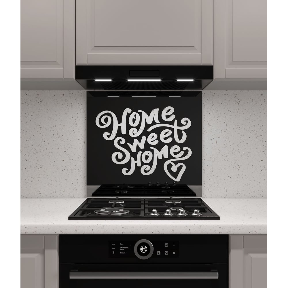 Изображение товара Защитный экран Normand для кухонного фартука 600х500 мм из закаленного стекла