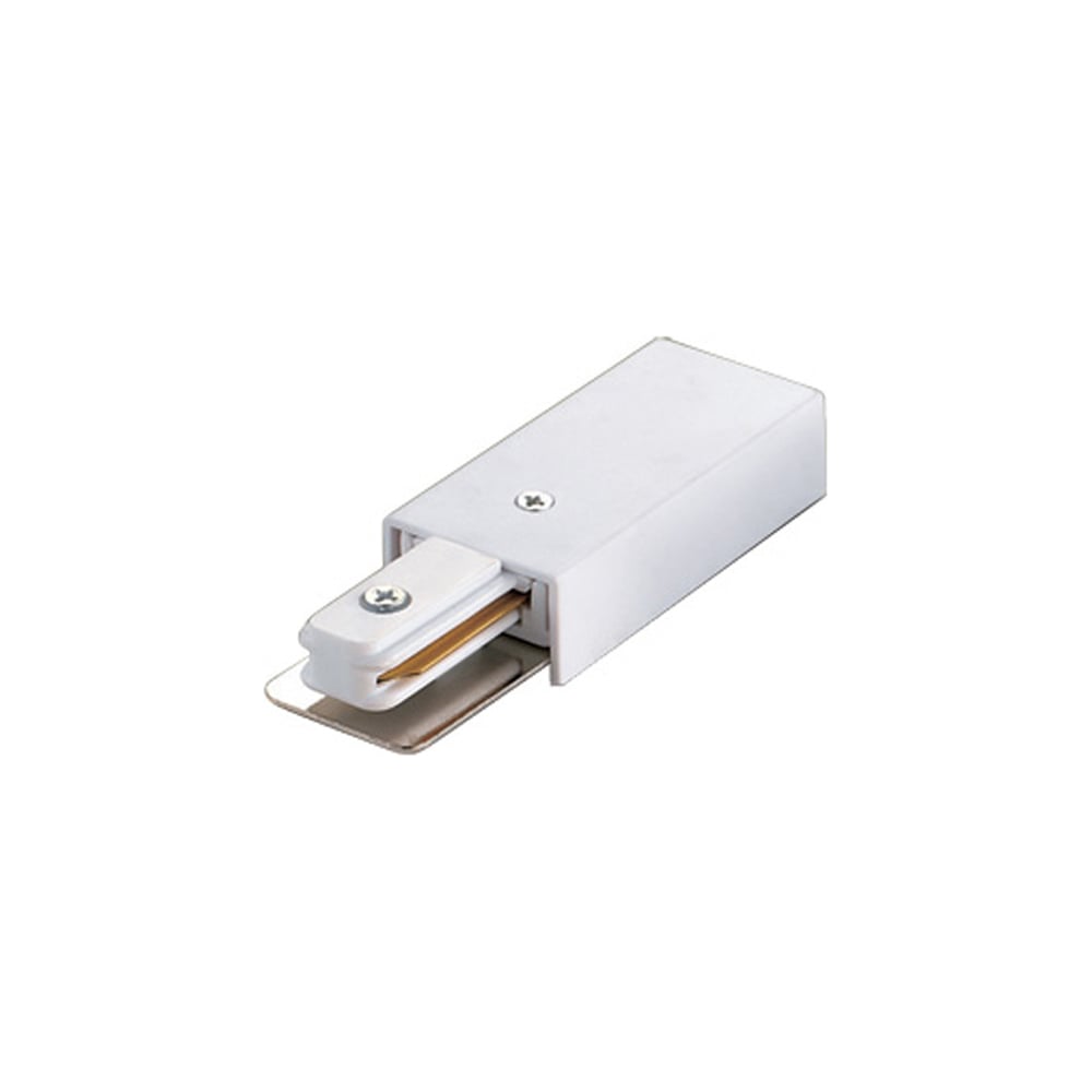 Ввод питания для однофазного шинопровода Volpe K01 WHITE 1 POLYBAG UBX-Q121 10572