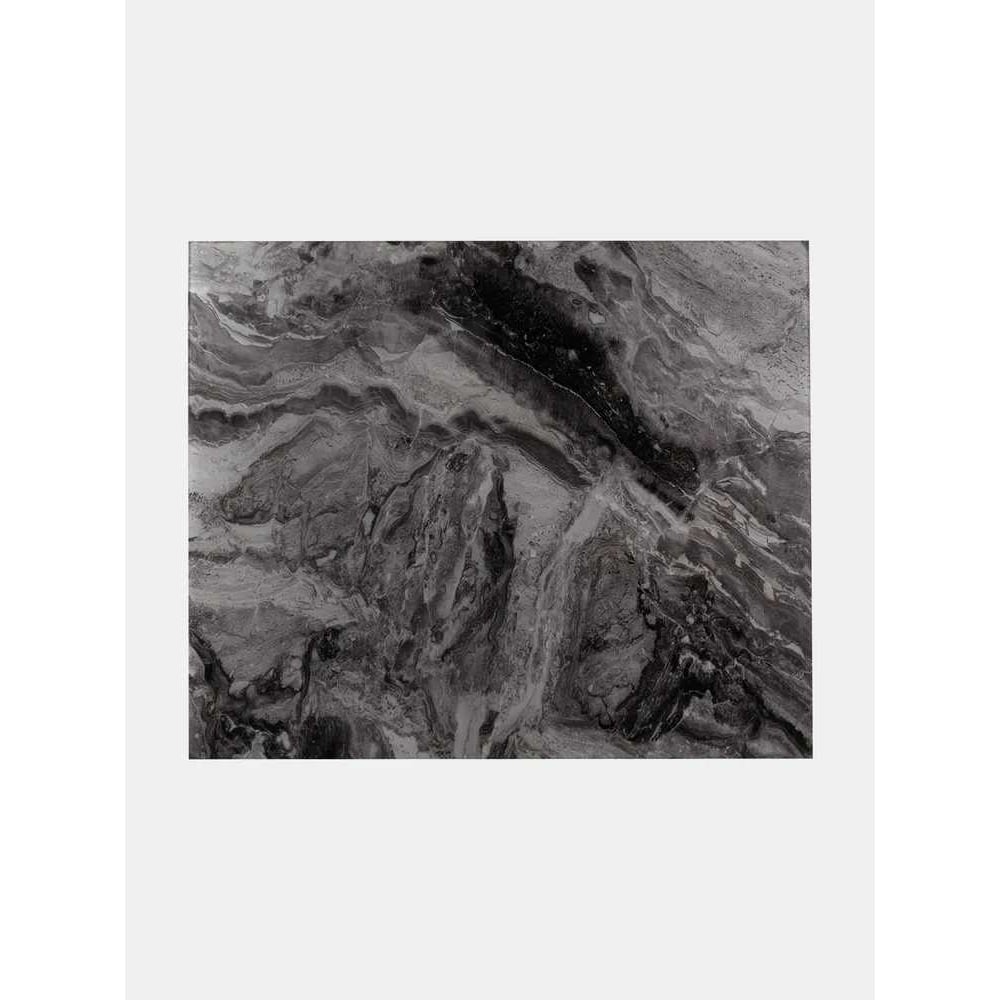 Изображение товара Защитный экран Normand 600х500х4 мм Мрамор Бергамо для кухни закаленное стекло