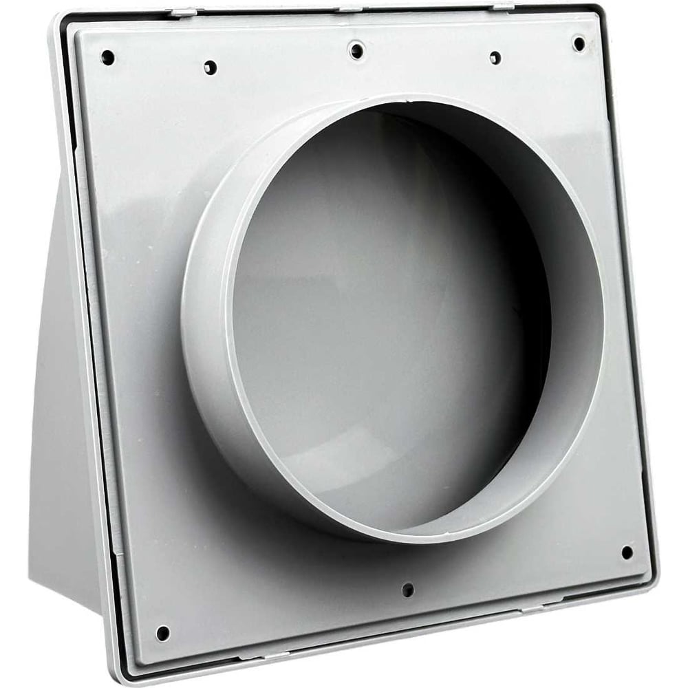 Изображение товара Выход стенной KRAFTAIR D125 серый с обратным клапаном