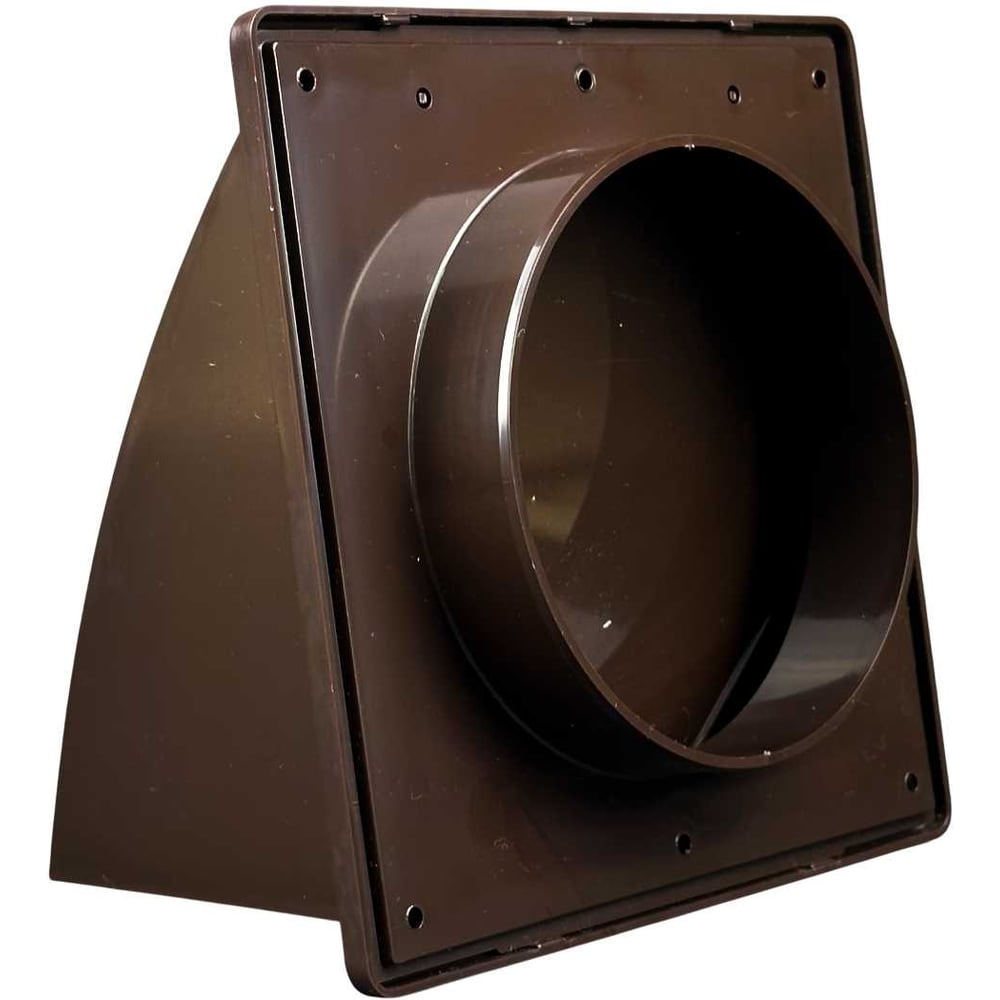 Изображение товара Выход стенной KRAFTAIR D125 с обратным клапаном коричневый