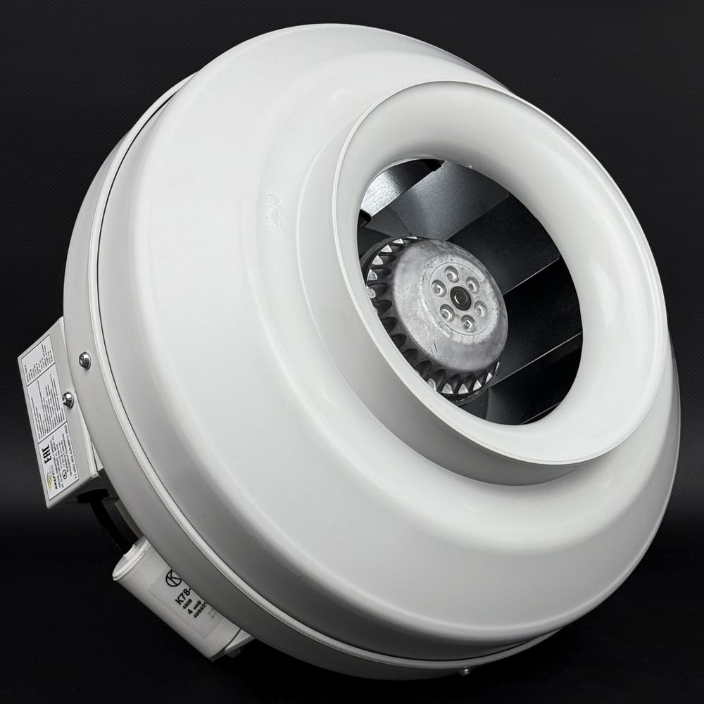 Изображение товара Канальный радиальный вентилятор KRAFTAIR ВКК-200Е с датчиком влажности 1195 м³/ч