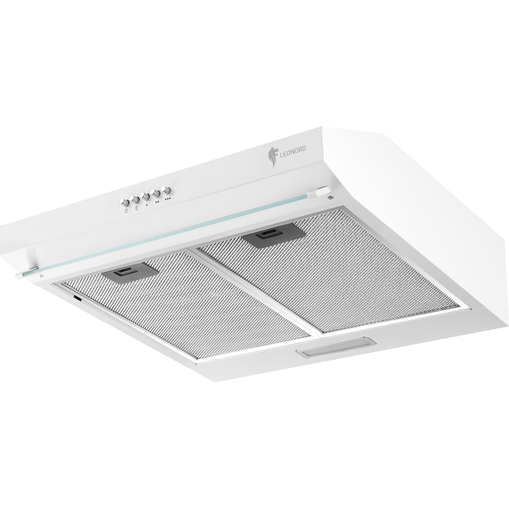 Изображение товара Вытяжка кухонная Leonord LEH-010-50W настенная классика 275м³/ч белая