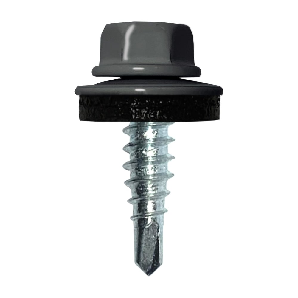 Изображение товара Кровельный саморез цинк 4,8х19 RAL 7024 с сверлом 400 шт