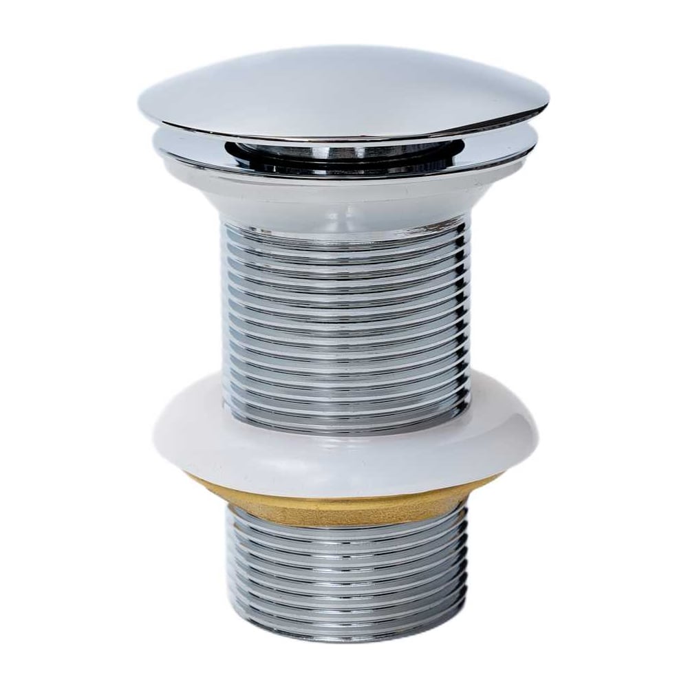 Изображение товара Донный клапан Gid без перелива Ch100 хром современный дизайн латунь 40 мм