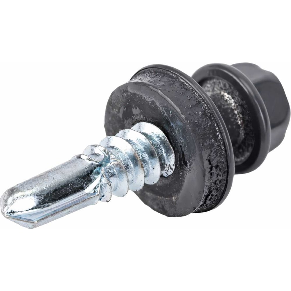 Изображение товара Кровельный саморез Gigant G-124112 5,5х25 RAL 7024 с сверлом 250 шт