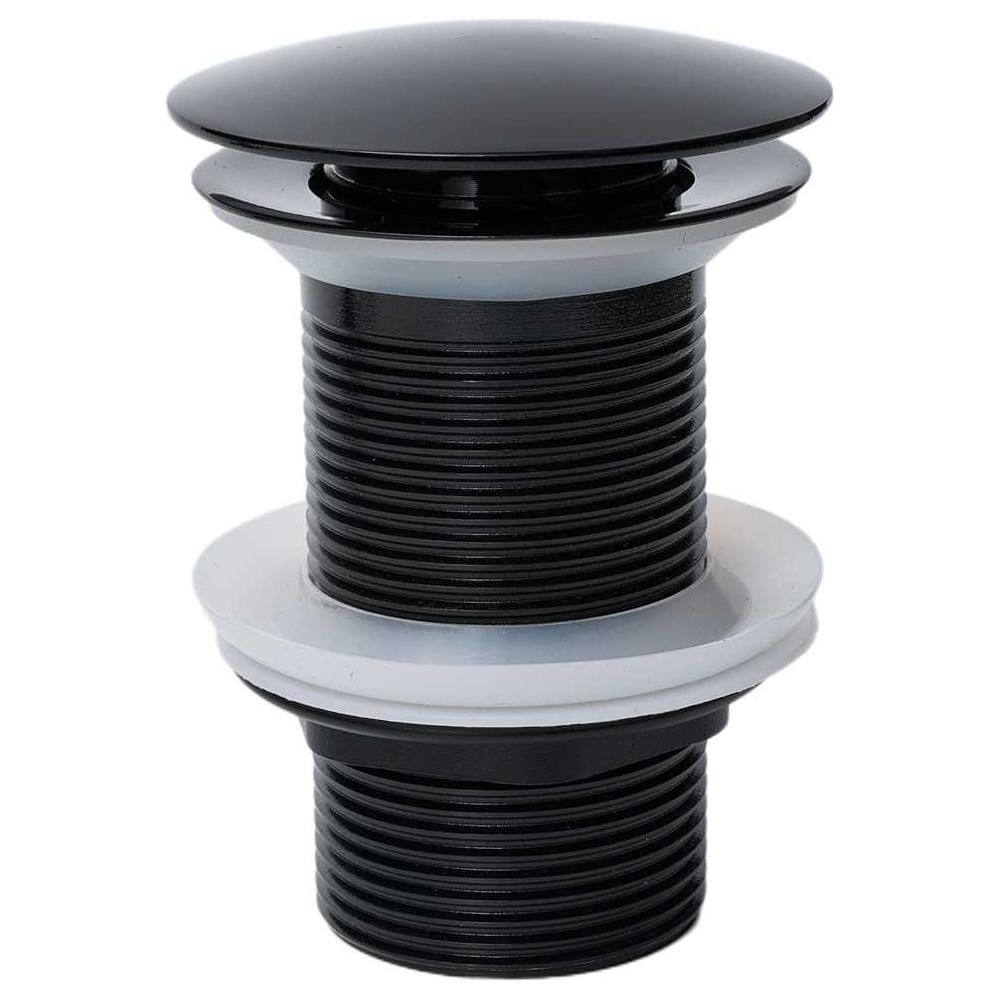 Изображение товара Донный клапан Gid без перелива G-54BL черный глянцевый 7x7x10 76601K