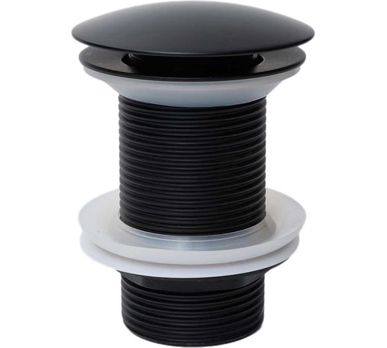 Изображение товара Донный клапан Gid без перелива G-55BM черный матовый 7x7x10 76602K