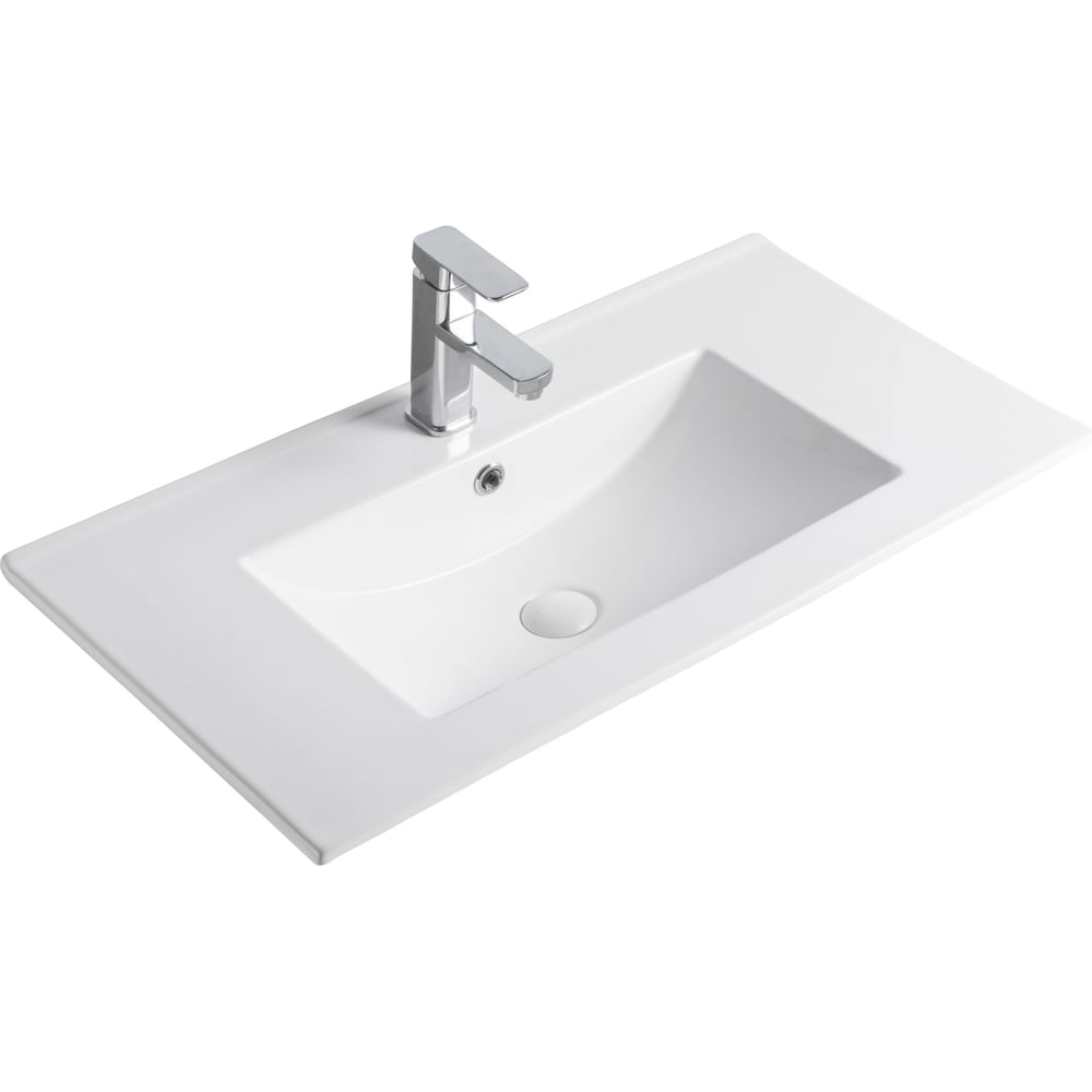 Изображение товара Раковина Gid NYJ803-70 встраиваемая сверху белая 71x40x17 см