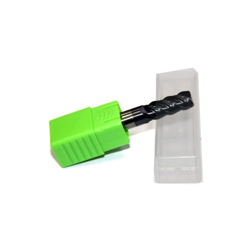 Изображение товара Радиусная твердосплавная фреза D4-CR0.2-L50-T4 AlTiN HRC60 специальный инструмент