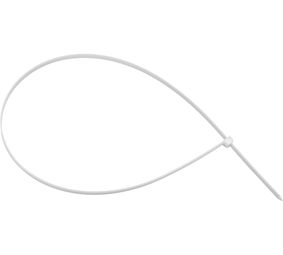 Изображение товара Хомут IEK P6.6 типа ОВиК белый 9,0х920мм 100шт/упак UHH15-009-920-100-K01