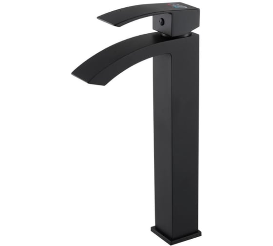 Изображение товара Смеситель высокий для раковины Gid Victoria L120-BM-D черный матовый L120BMD