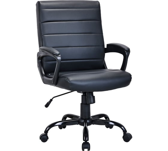 Изображение товара Кресло BRABIX Win MG-353, кожзам, разборное пятилучие, черное 532981