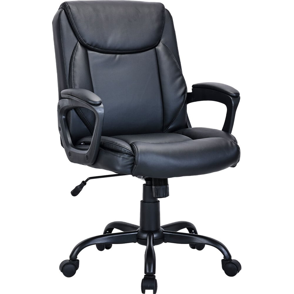 Изображение товара Кресло офисное BRABIX Forex EX-529 из экокожи с регулировками, черное