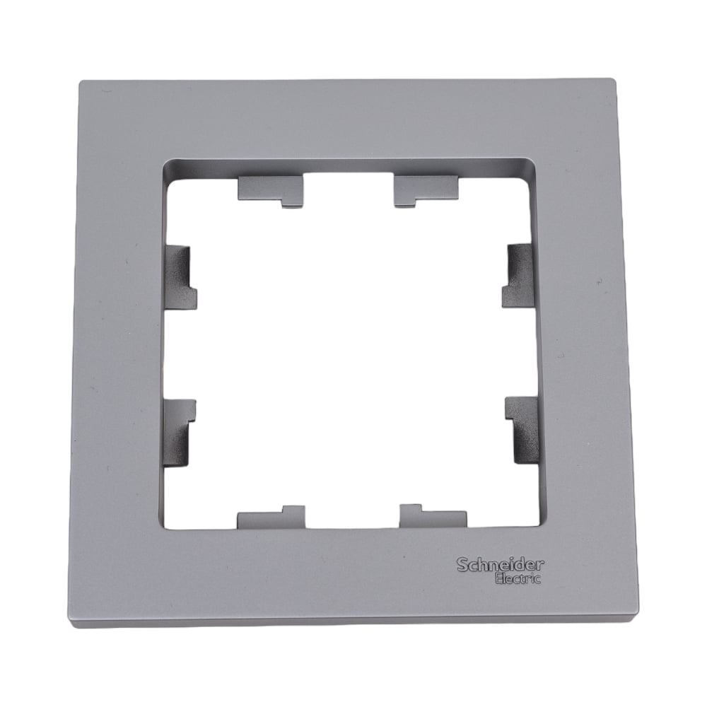 Изображение товара Рамка Systeme Electric AtlasDesign Сталь SE ATN000901 для электросистем IP20