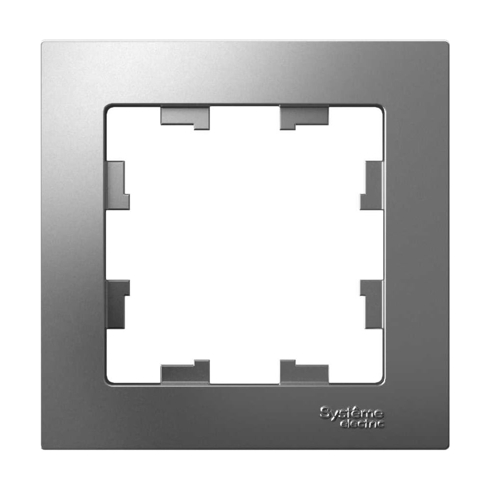 Изображение товара 1-ая рамка Systeme Electric AtlasDesign Сталь SE ATN000901 Изображение товара 1-ая рамка Systeme Electric AtlasDesign Сталь SE ATN000901
