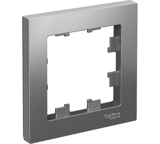 Изображение товара 1-ая рамка Systeme Electric AtlasDesign Сталь SE ATN000901