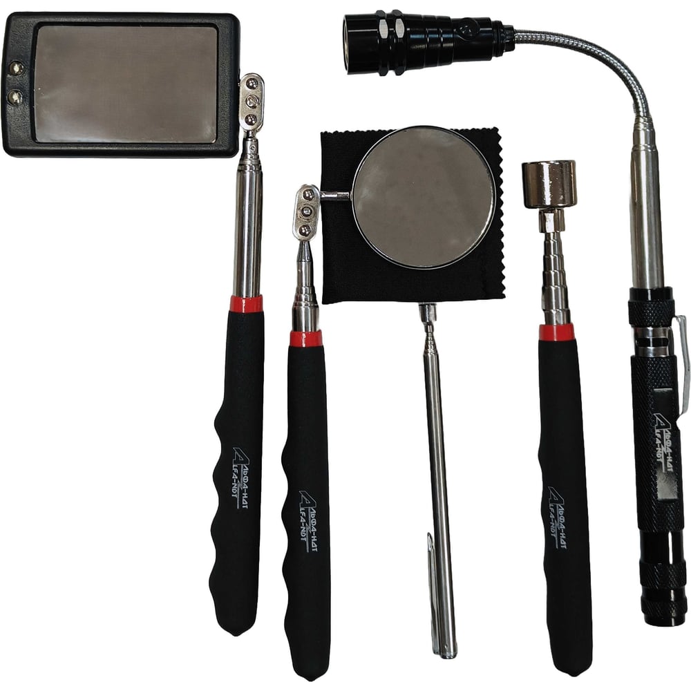 Изображение товара Инспекционный телескопический набор АЛЬФА-НДТ 5 предметов с подсветкой