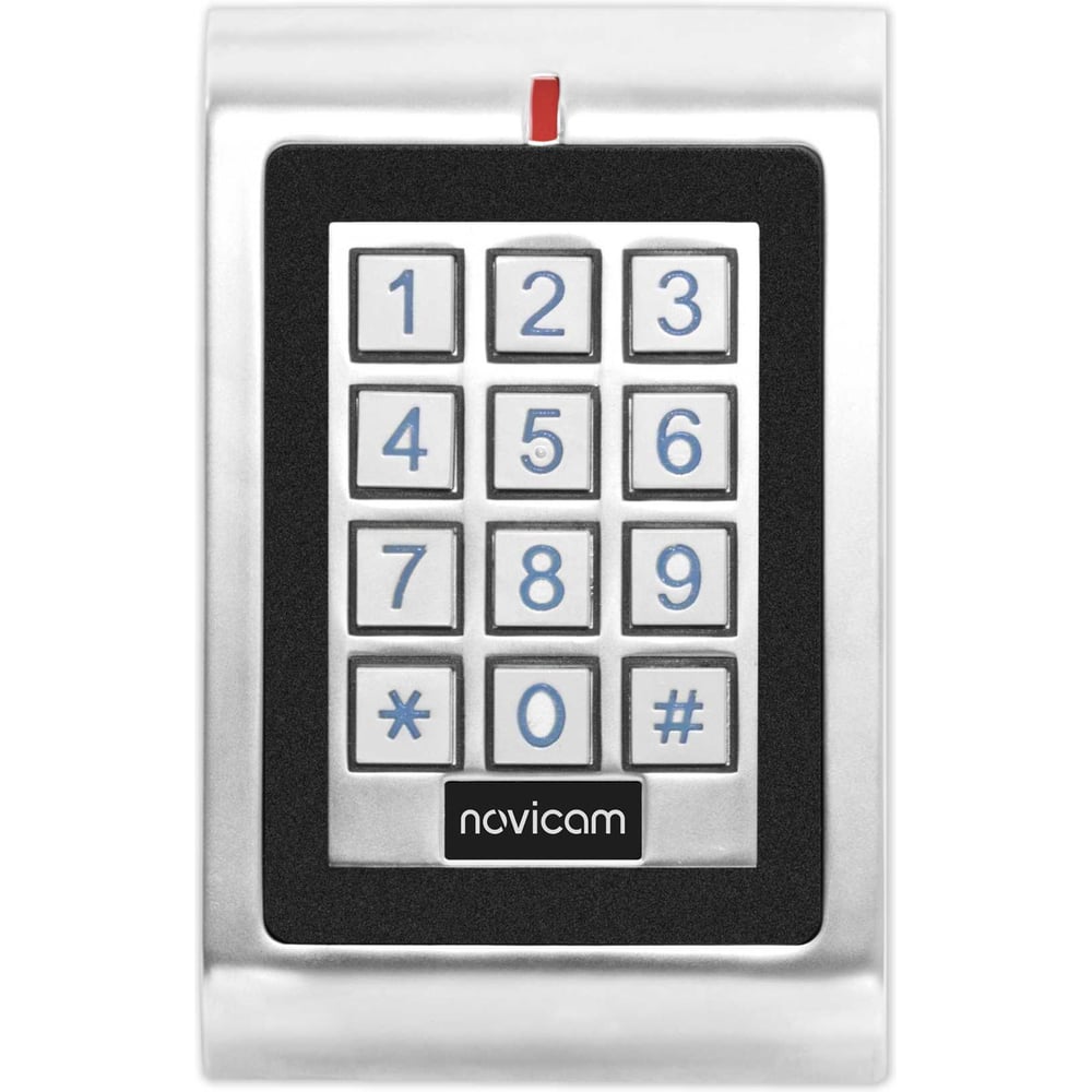 Изображение товара Автономный контроллер Novicam СКУД с EM-Marin считывателем и клавиатурой SE210KW, Предназначен для управления любым электрическим замком, Программирование кодами, Антива 4456