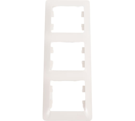 Изображение товара 3-ая рамка Systeme Electric Glossa Молочная, вертикальная SE GSL000907