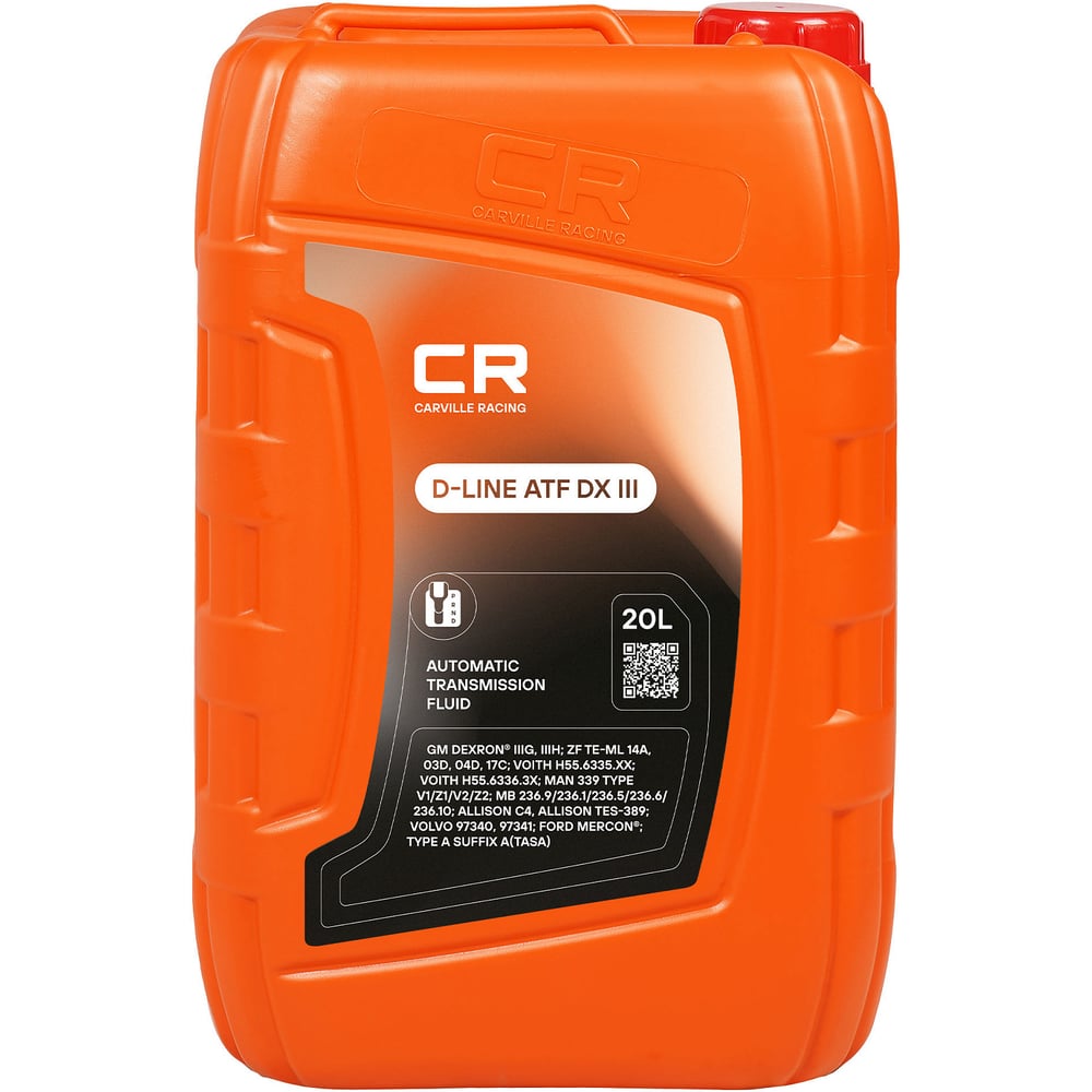 Изображение товара Масло трансмиссионное CARVILLE RACING для АКПП D-LINE ATF DX III 20L