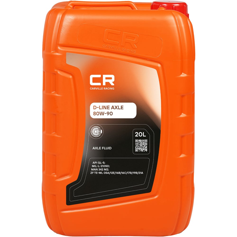 Изображение товара Масло трансмиссионное CARVILLE RACING D-LINE AXLE 80W-90 20L